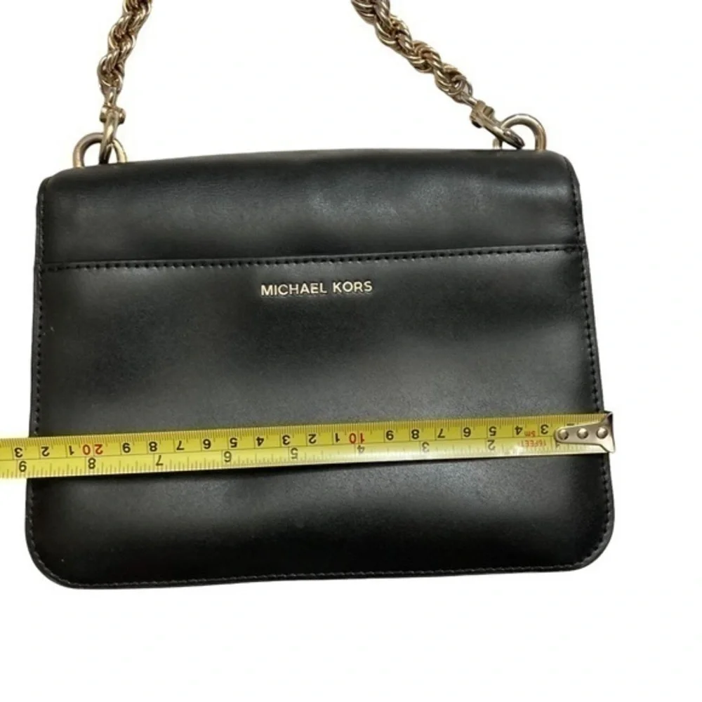 Michael kors black leather shoulder bag “cool”
